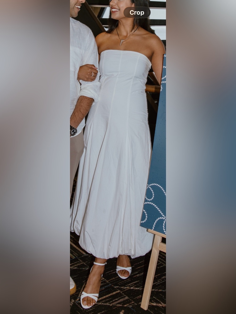 Jeffrey Campbell White Wedge Sandals - Picture 5 of 5